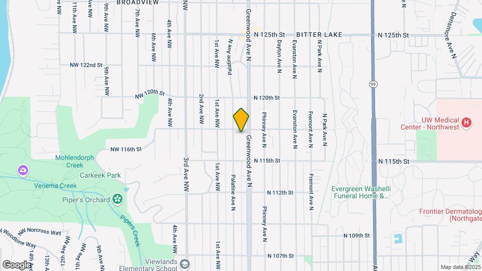 Puget Sound Apartments Map and Location Details