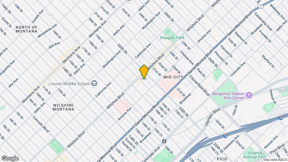 1221-1223 19th St Mapa y Detalles de la Ubicación