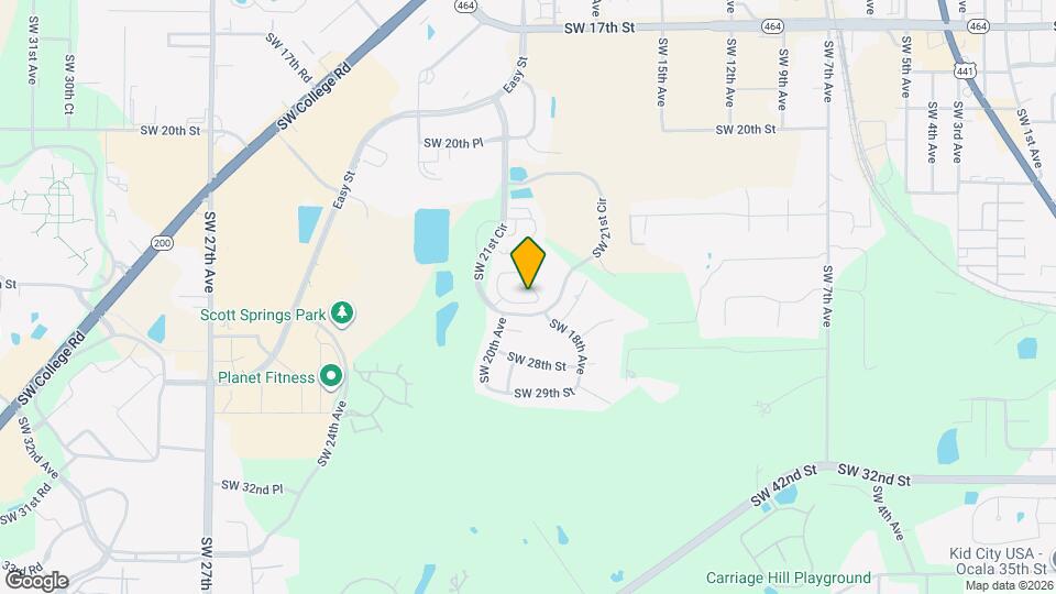 2644 SW 20th Cir Map and Location Details