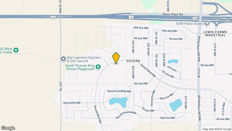 525 Secord Blvd NW Map and Location Details