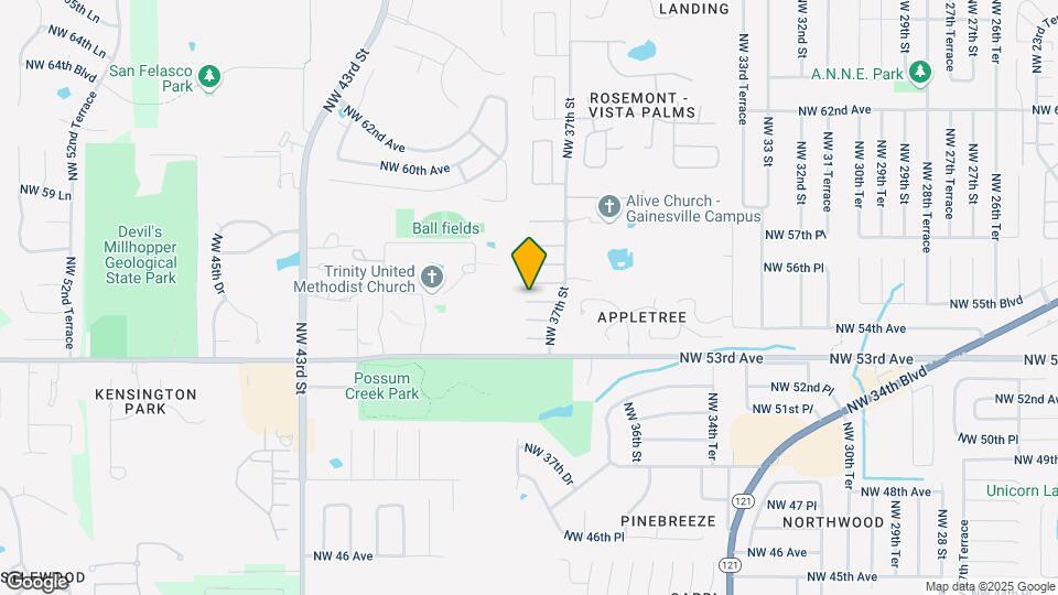 3754 54th Ln Map and Location Details