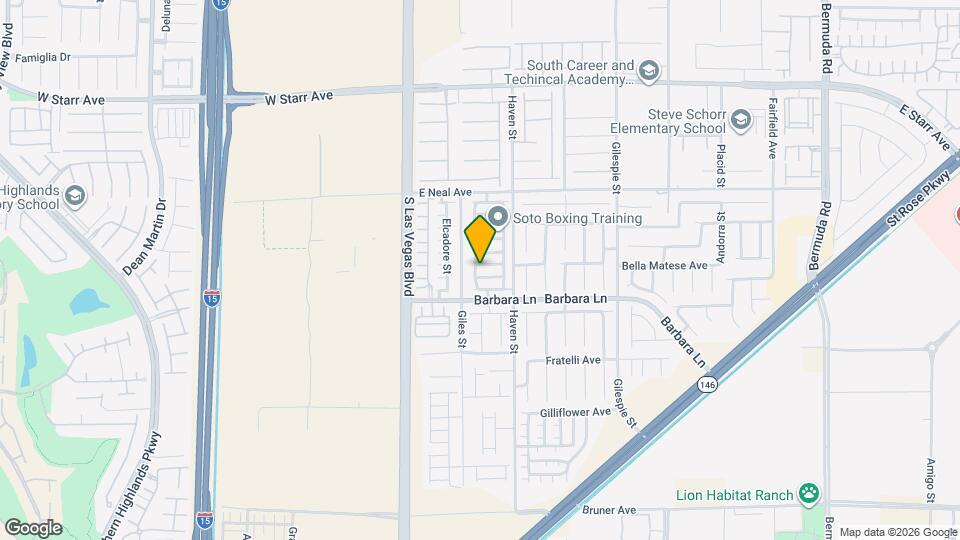 59 Jewel Mine Ave Mapa y Detalles de la Ubicación