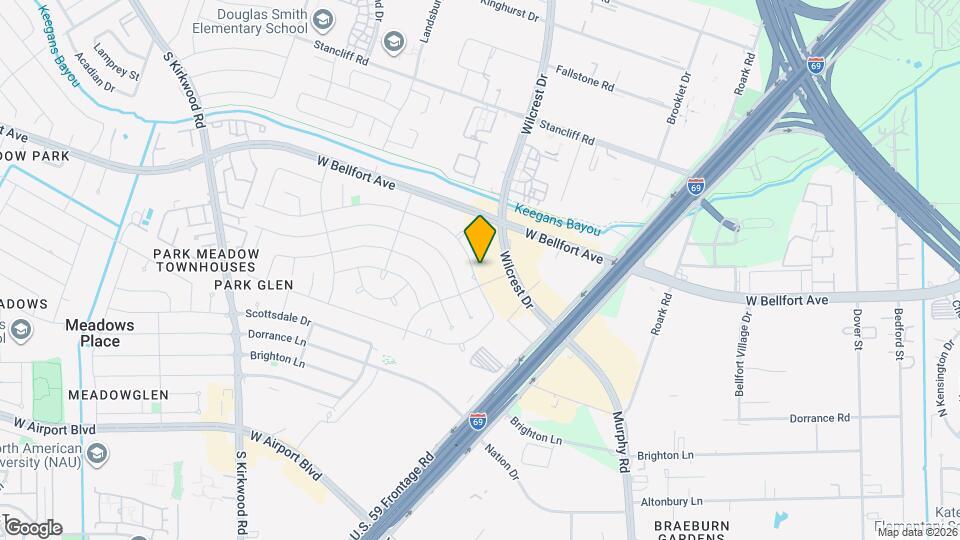 10910 Vanderford Dr Map and Location Details