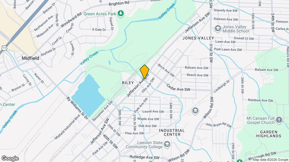 3533 Jefferson Ave SW Map and Location Details