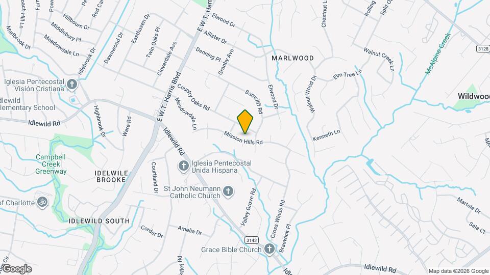 8423 Mission Hills Rd Map and Location Details