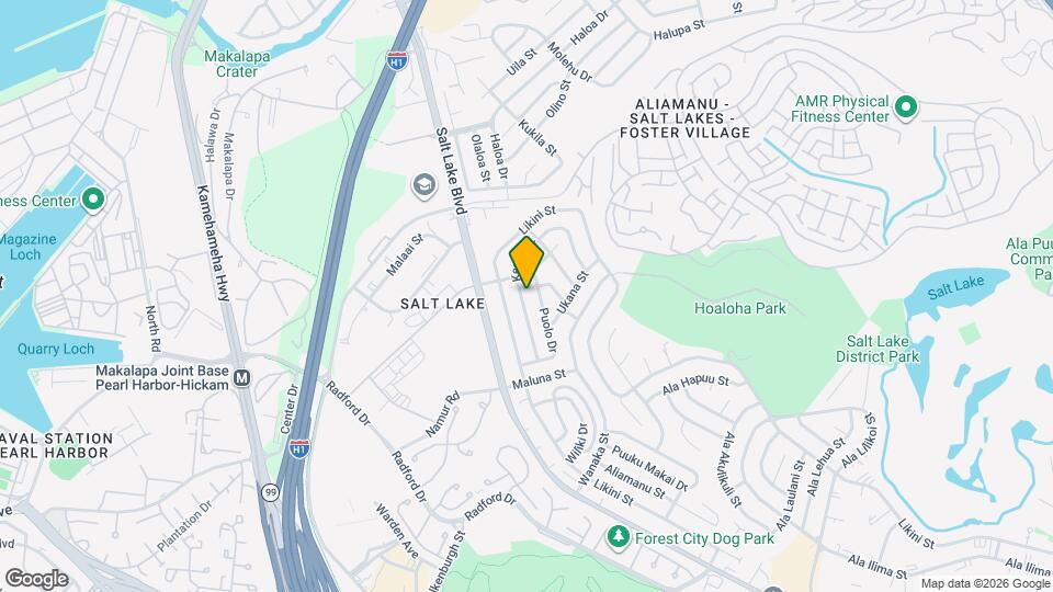 4138 Keaka Dr Map and Location Details