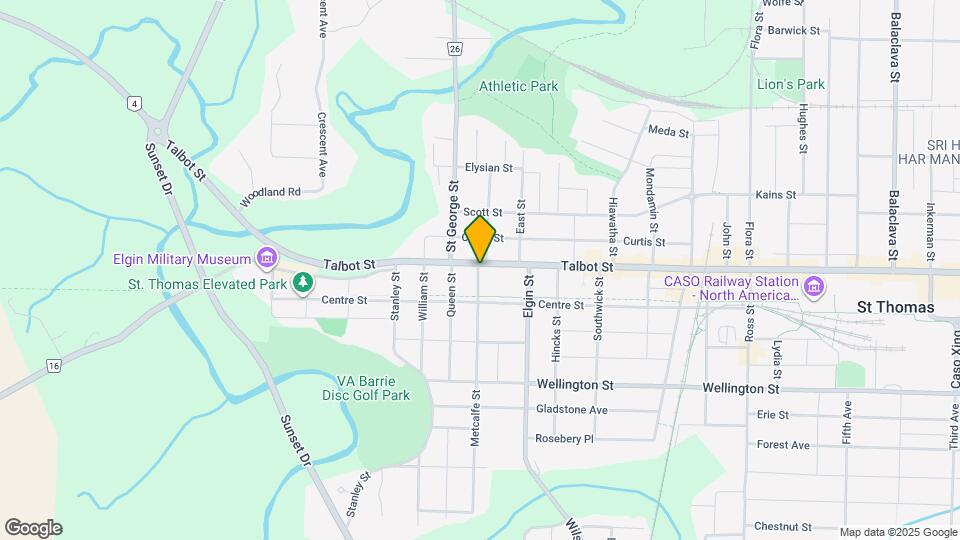 286 Talbot St Map and Location Details