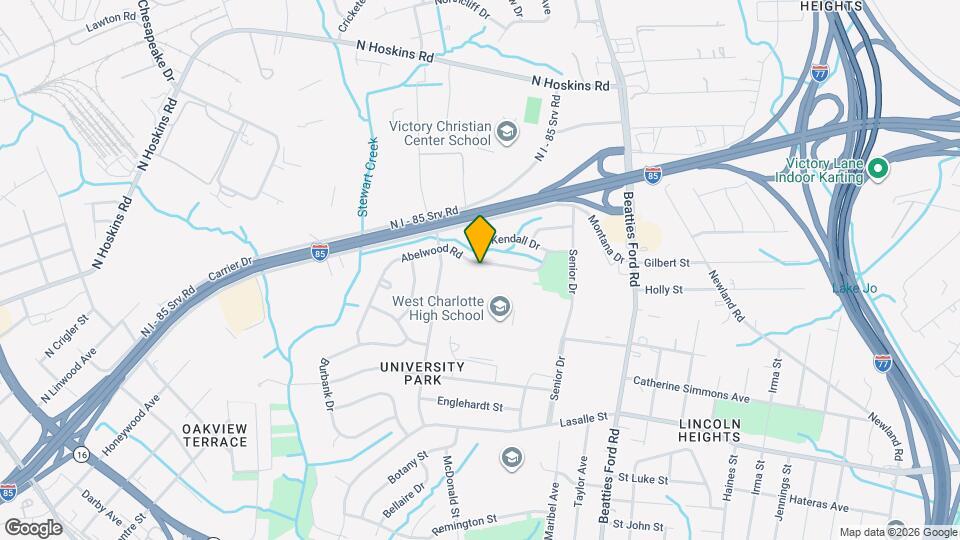 2544 Abelwood Rd Map and Location Details