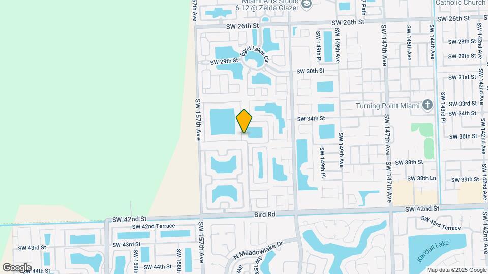 3521 SW 154th Ct Map and Location Details
