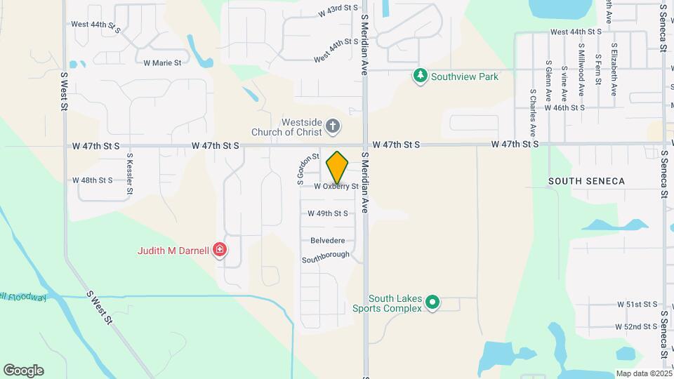 2611 W Oxberry St Map and Location Details