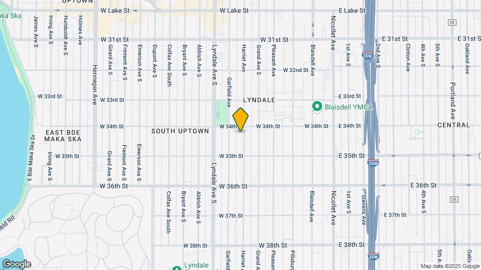 3410 Harriet Ave S Map and Location Details