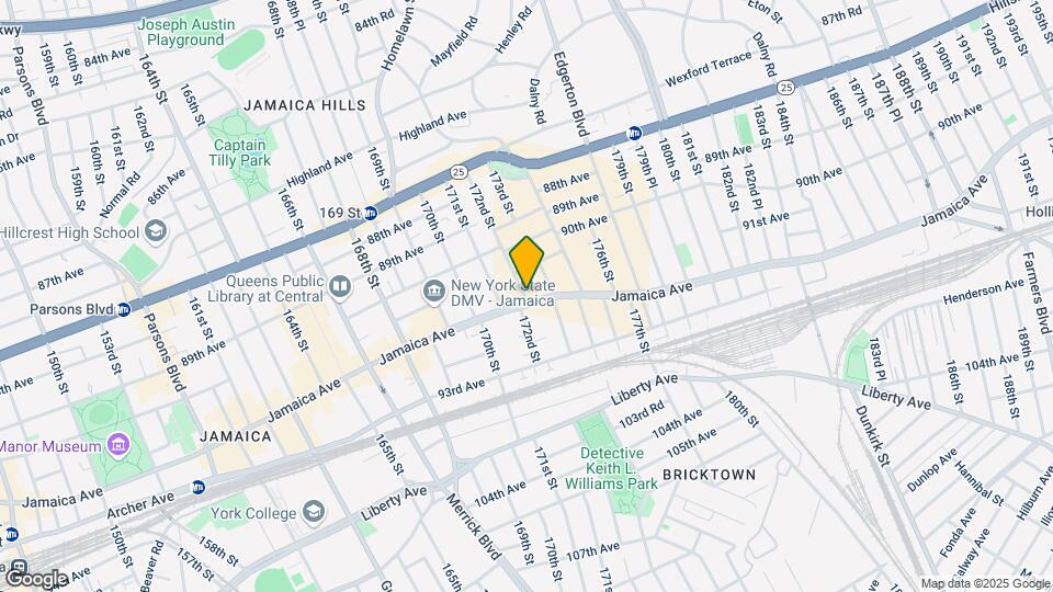 172-07 Jamaica Ave Mapa y Detalles de la Ubicación