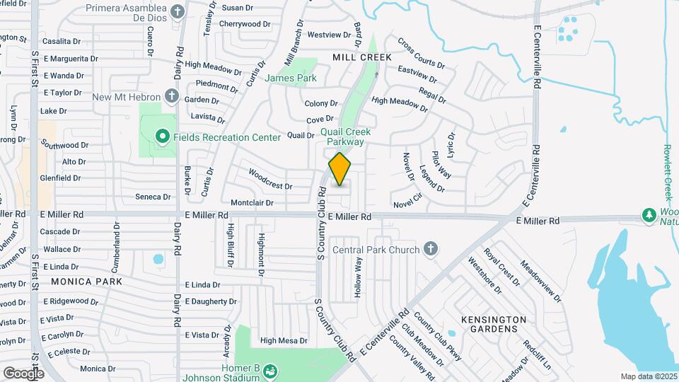 1417 Quail Crest Dr Map and Location Details