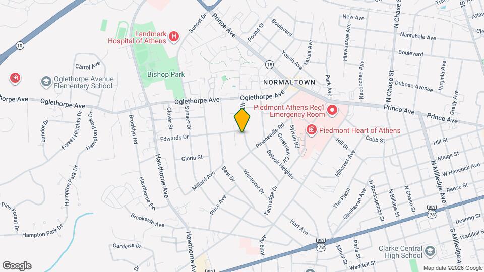 285 Willow Run Map and Location Details