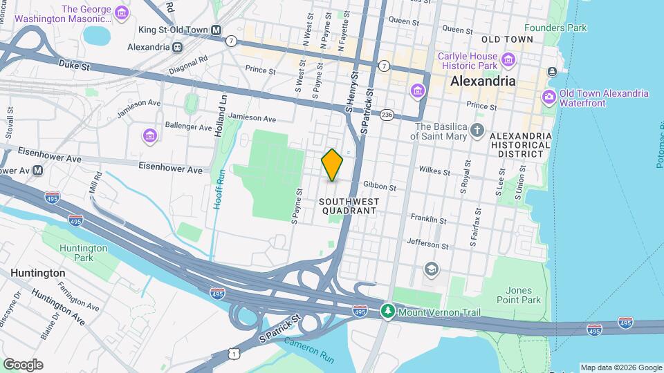 609 S Henry St Mapa y Detalles de la Ubicación