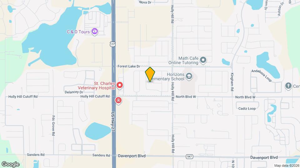 855 Fillmore Ct Map and Location Details