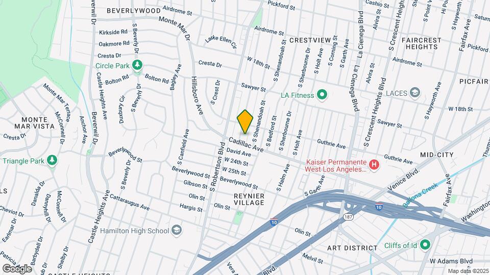 2030 S Preuss Rd Mapa y Detalles de la Ubicación
