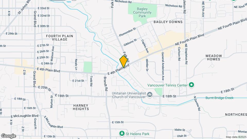 3921 E FOURTH PLAIN Blvd Map and Location Details