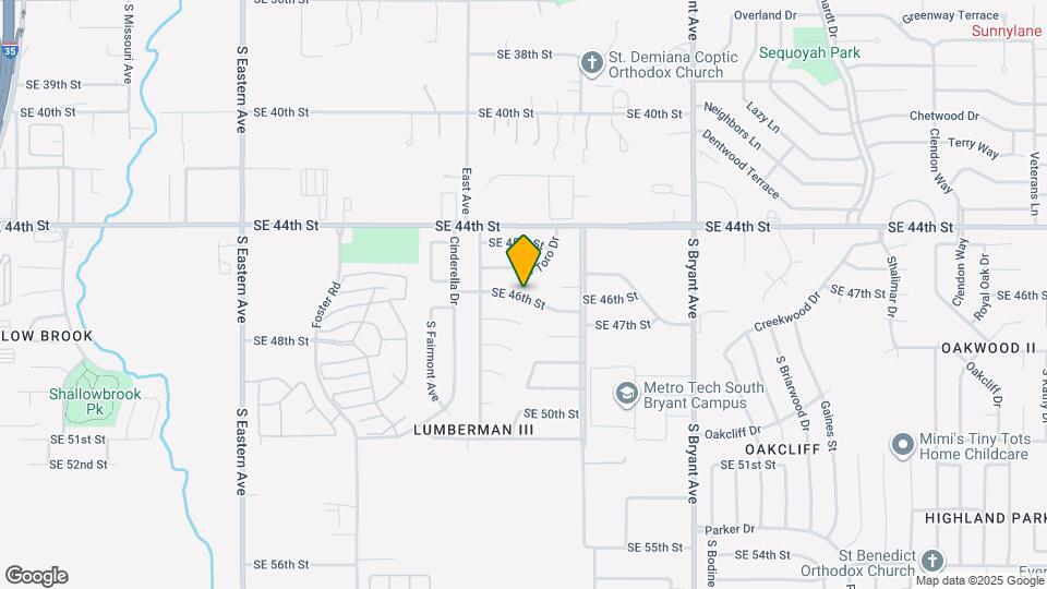 2609 SE 46th St Map and Location Details