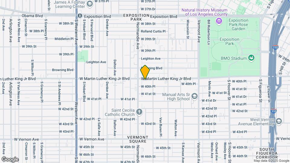1332 W Martin Luther King Jr Blvd Map and Location Details