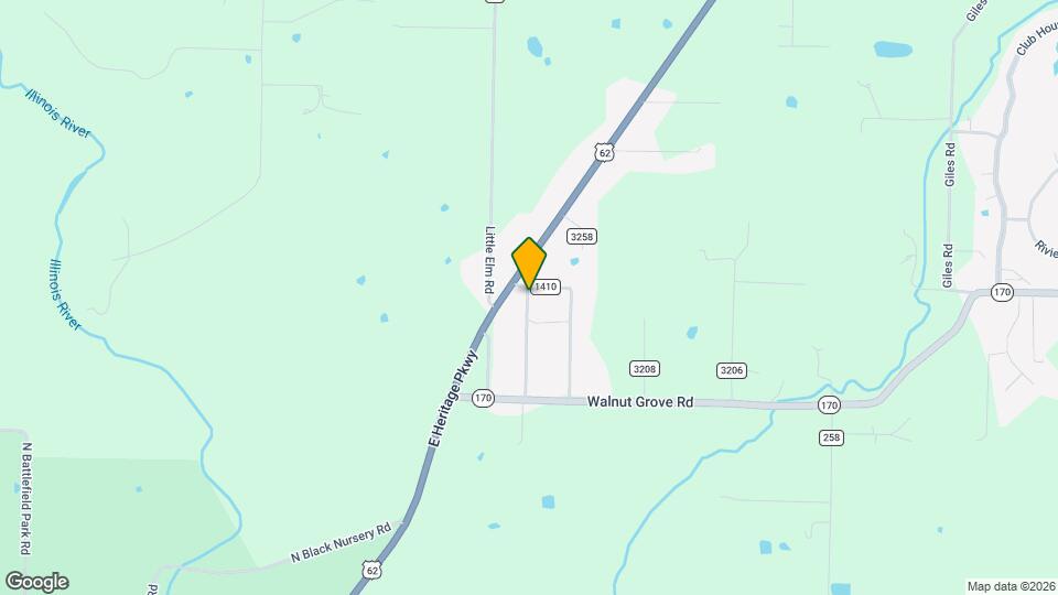 10980 Danny Bryan Rd Map and Location Details