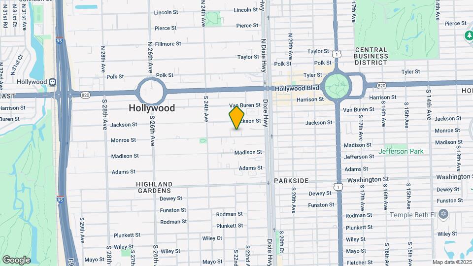 2221 Monroe St Map and Location Details