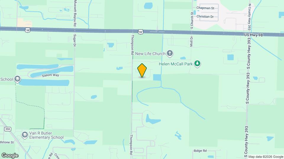 100 Pine Lake Dr Mapa y Detalles de la Ubicación