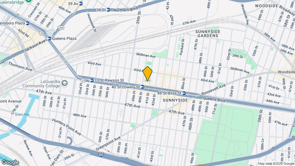 43-40 41st St Mapa y Detalles de la Ubicación