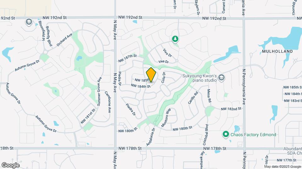 2609 NW 184th St Map and Location Details