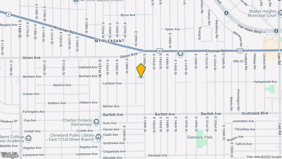 3610 E 140th St, Unit 3rd Floor Map and Location Details