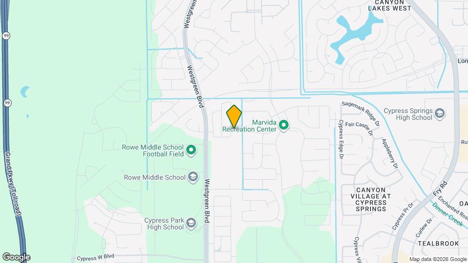 7918 Cypress Country Dr Map and Location Details