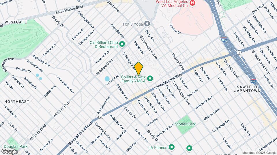 1409 S Westgate Ave Map and Location Details