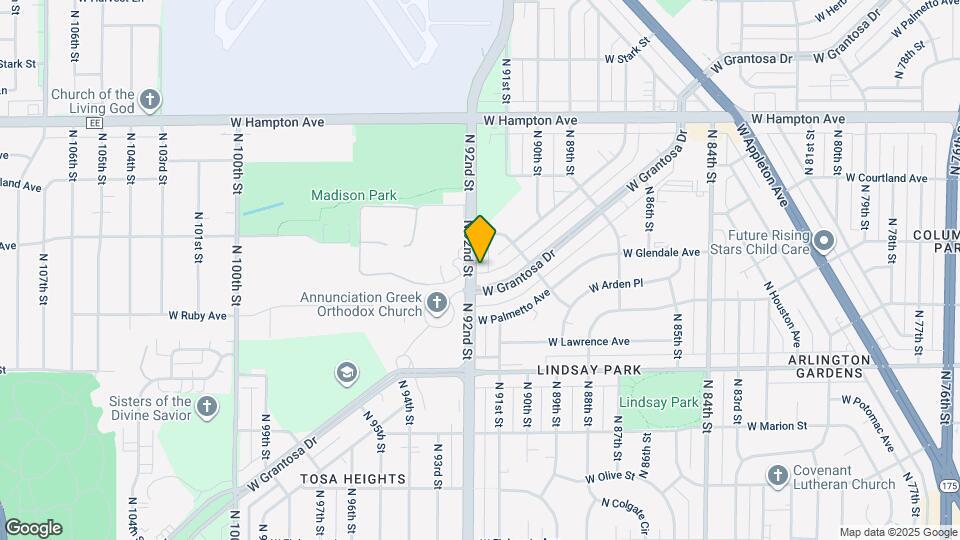 4548-4562 N 92nd St Map and Location Details