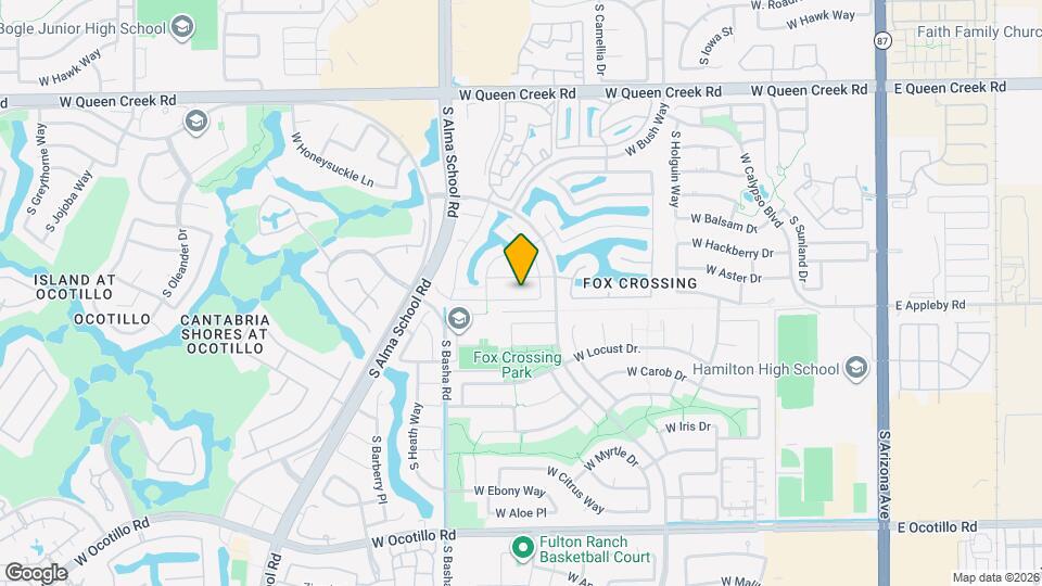 844 W Azalea Dr Map and Location Details