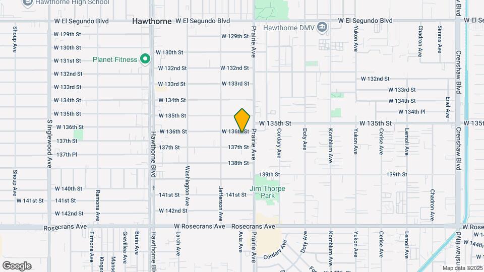 4038 W 136th St Map and Location Details