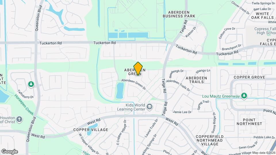 8910 Aber Trail Ct Map and Location Details