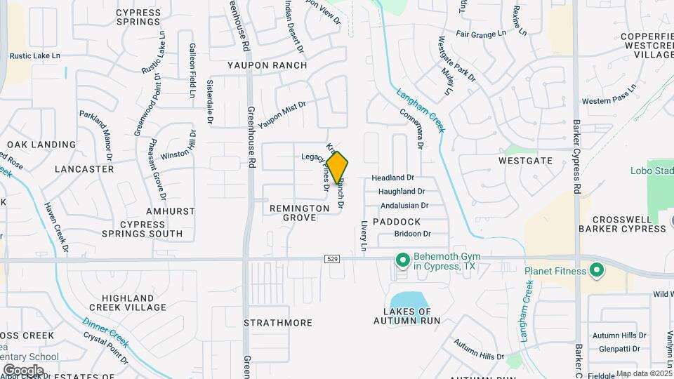 7319 Bridal Ranch Dr Map and Location Details