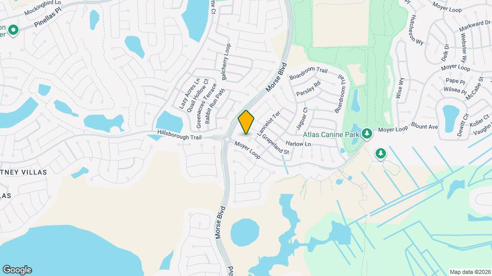 3556 Mistletoe Ct Map and Location Details