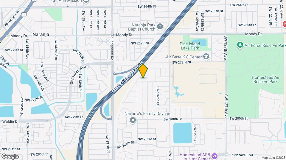 13371 SW 274th Terrace Map and Location Details
