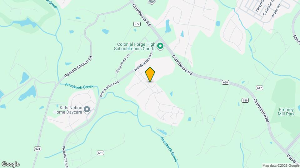 110 Dandridge Ct Map and Location Details