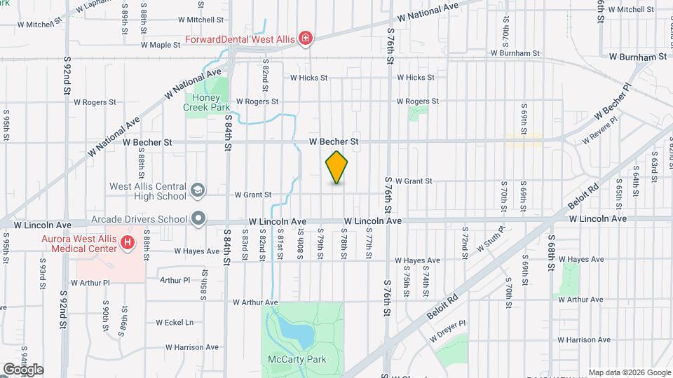 2193 S 78th St Map and Location Details