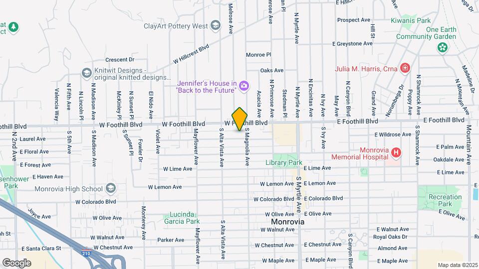 315 Linwood Ave Map and Location Details