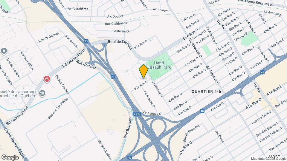 555 52E Rue O Map and Location Details