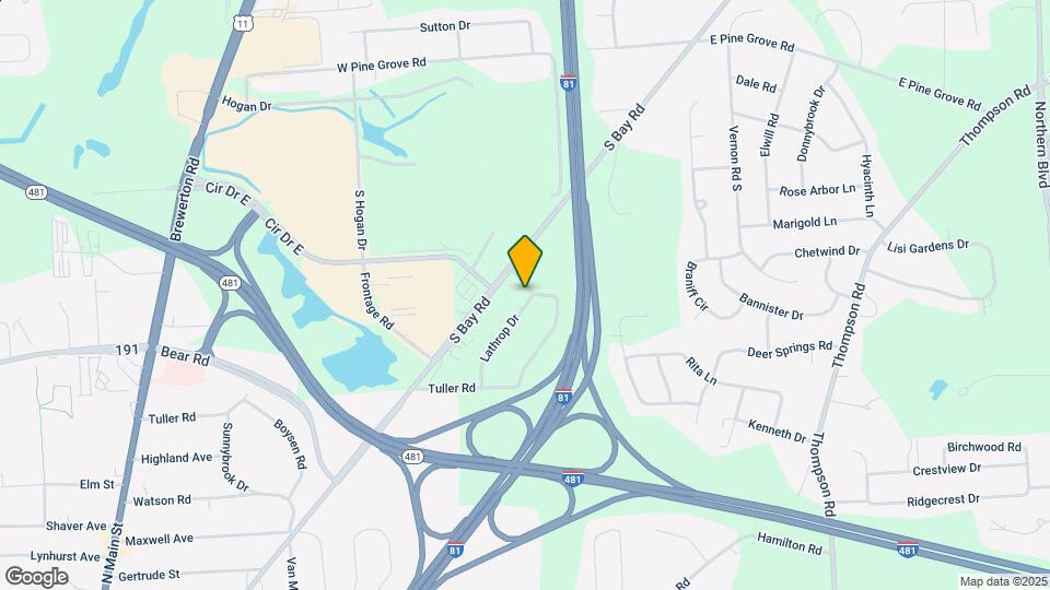 5904 Warren Dr Map and Location Details