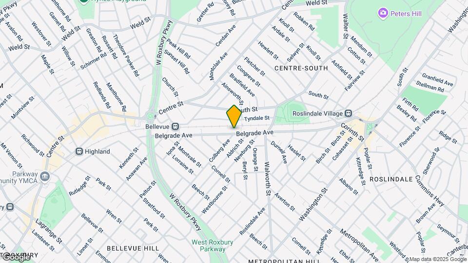 227 Belgrade Ave, Unit 3 Map and Location Details