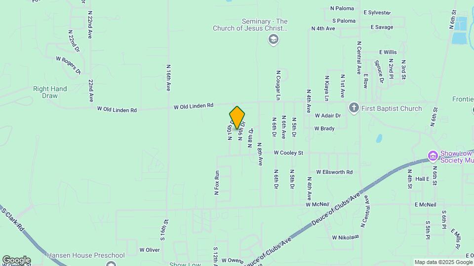 580 N 9th Dr Map and Location Details