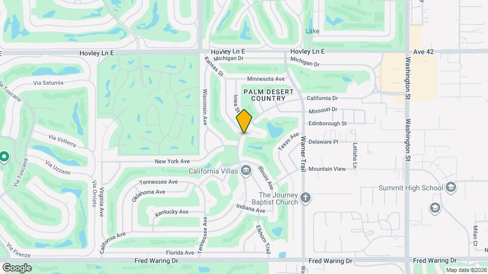 77184 California Dr Mapa y Detalles de la Ubicación