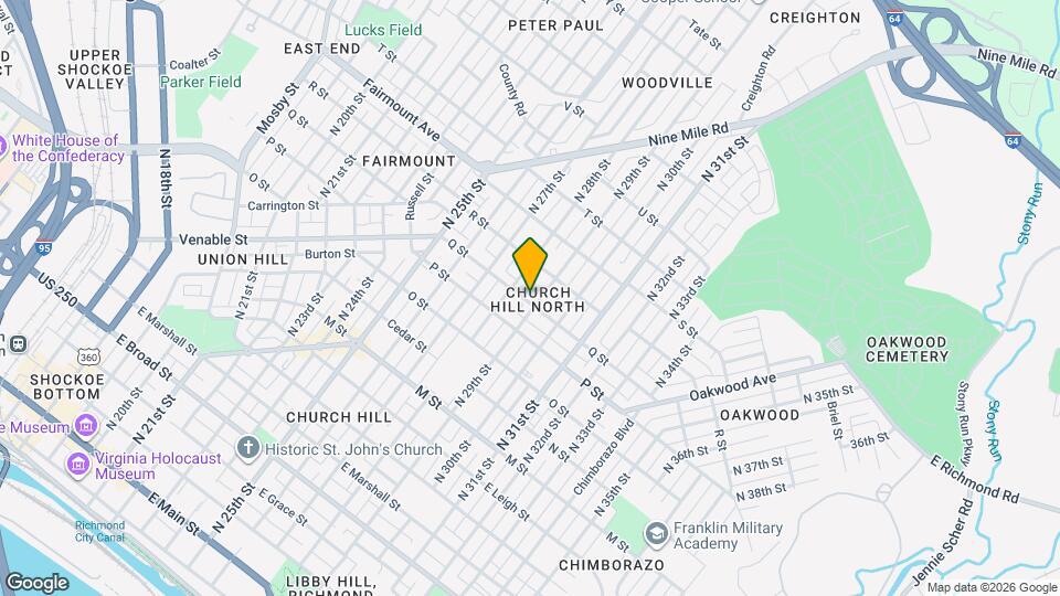 2820 Q St Map and Location Details