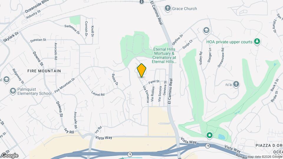 2016 Via Esmarca, Unit #2 Map and Location Details