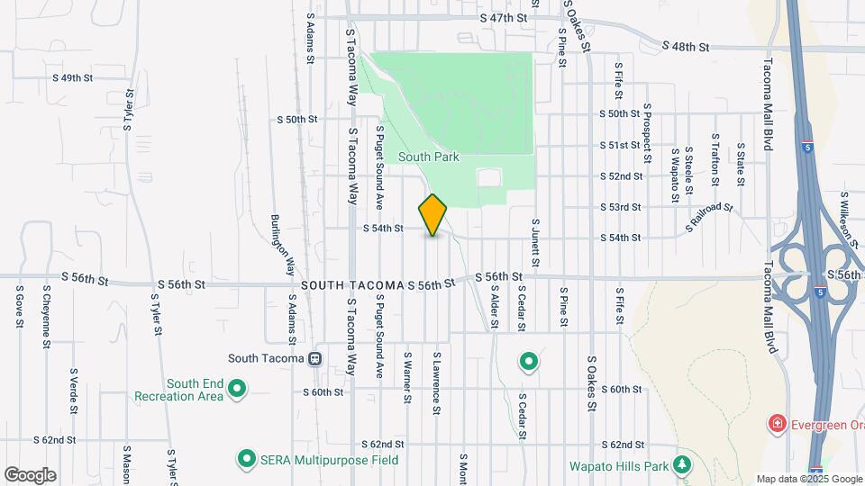 5409 S Birmingham St Map and Location Details